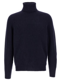 ma' ry' ya High Neck Sweater Blue