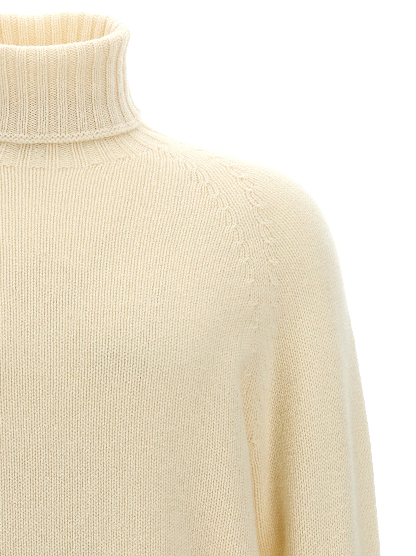 ma' ry' ya High Neck Sweater White