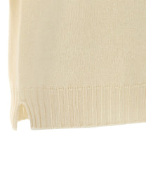 ma' ry' ya High Neck Sweater White