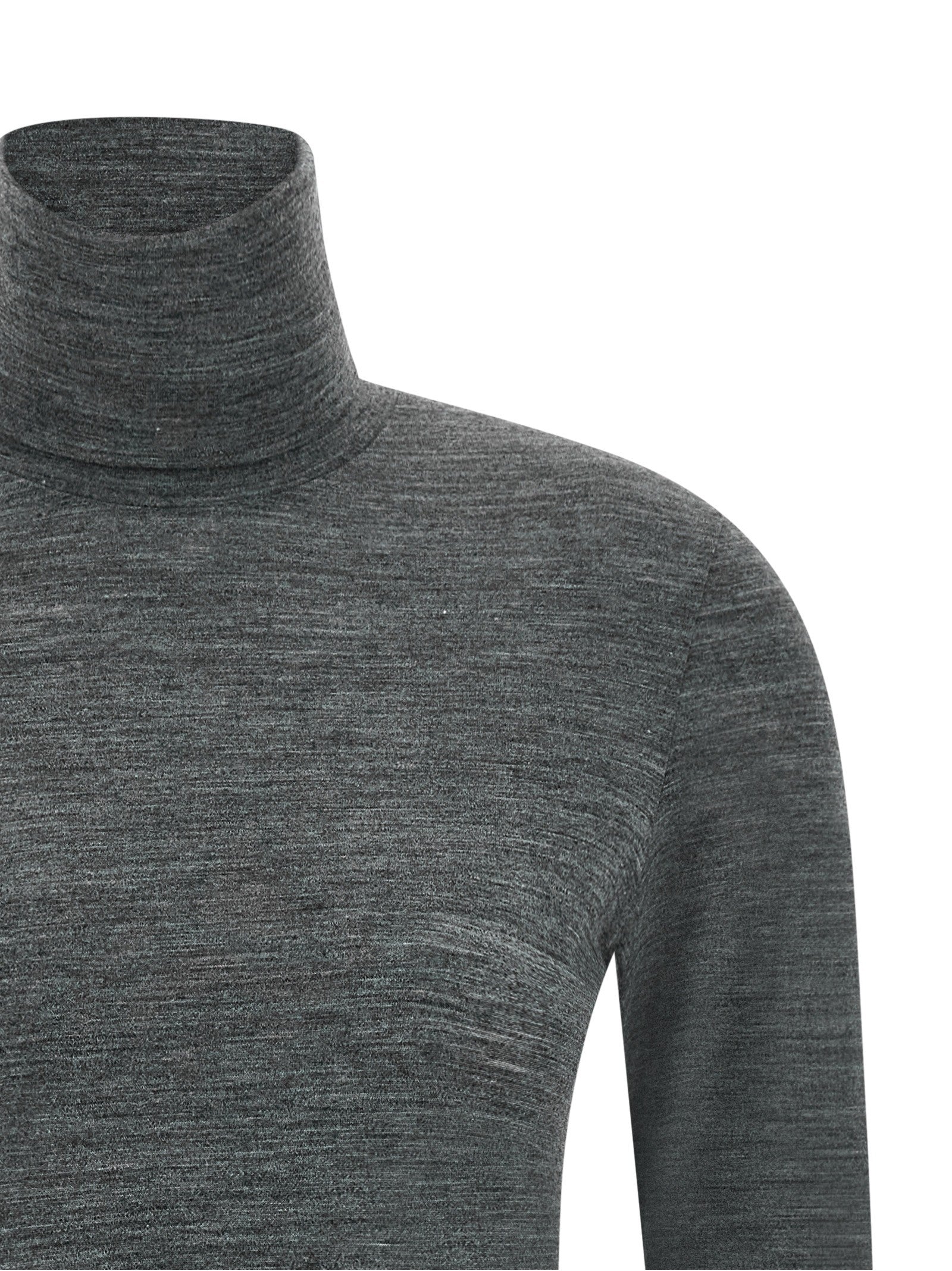 Jil Sander High Neck Shirt Grey