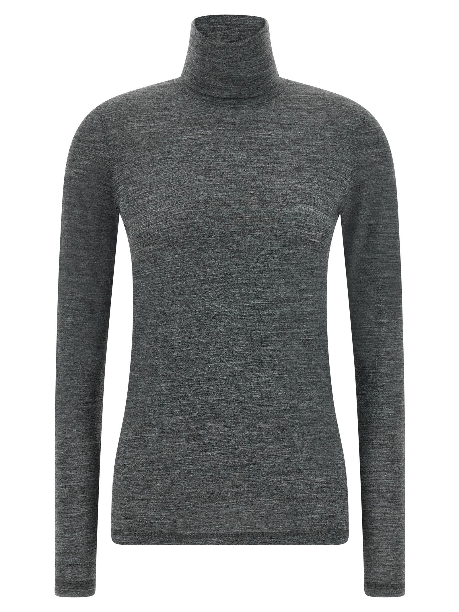 Jil Sander High Neck Shirt Grey