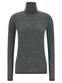 Jil Sander High Neck Shirt Grey