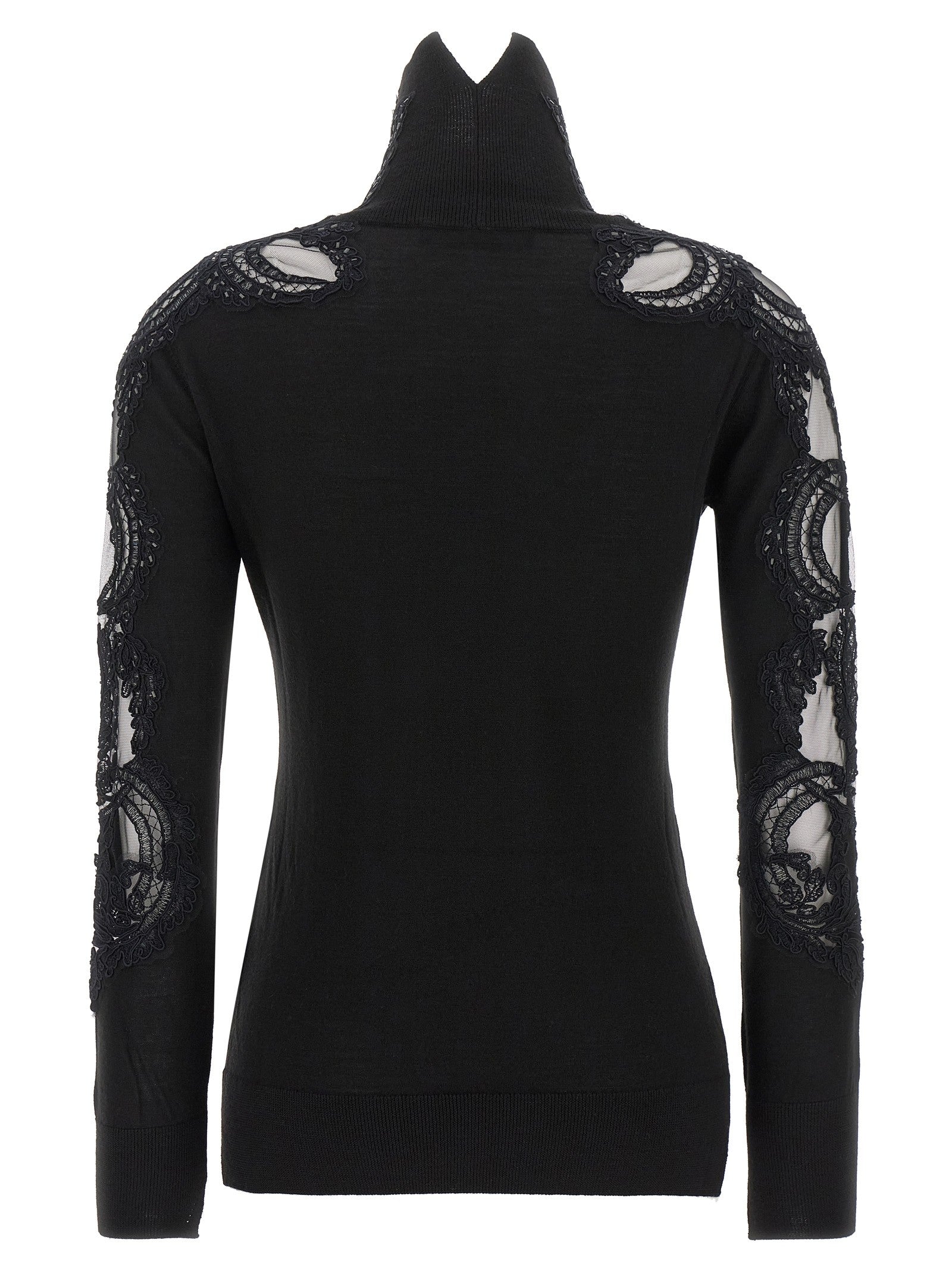 Ermanno Scervino High Neck Black