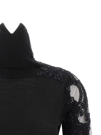 Ermanno Scervino High Neck Black