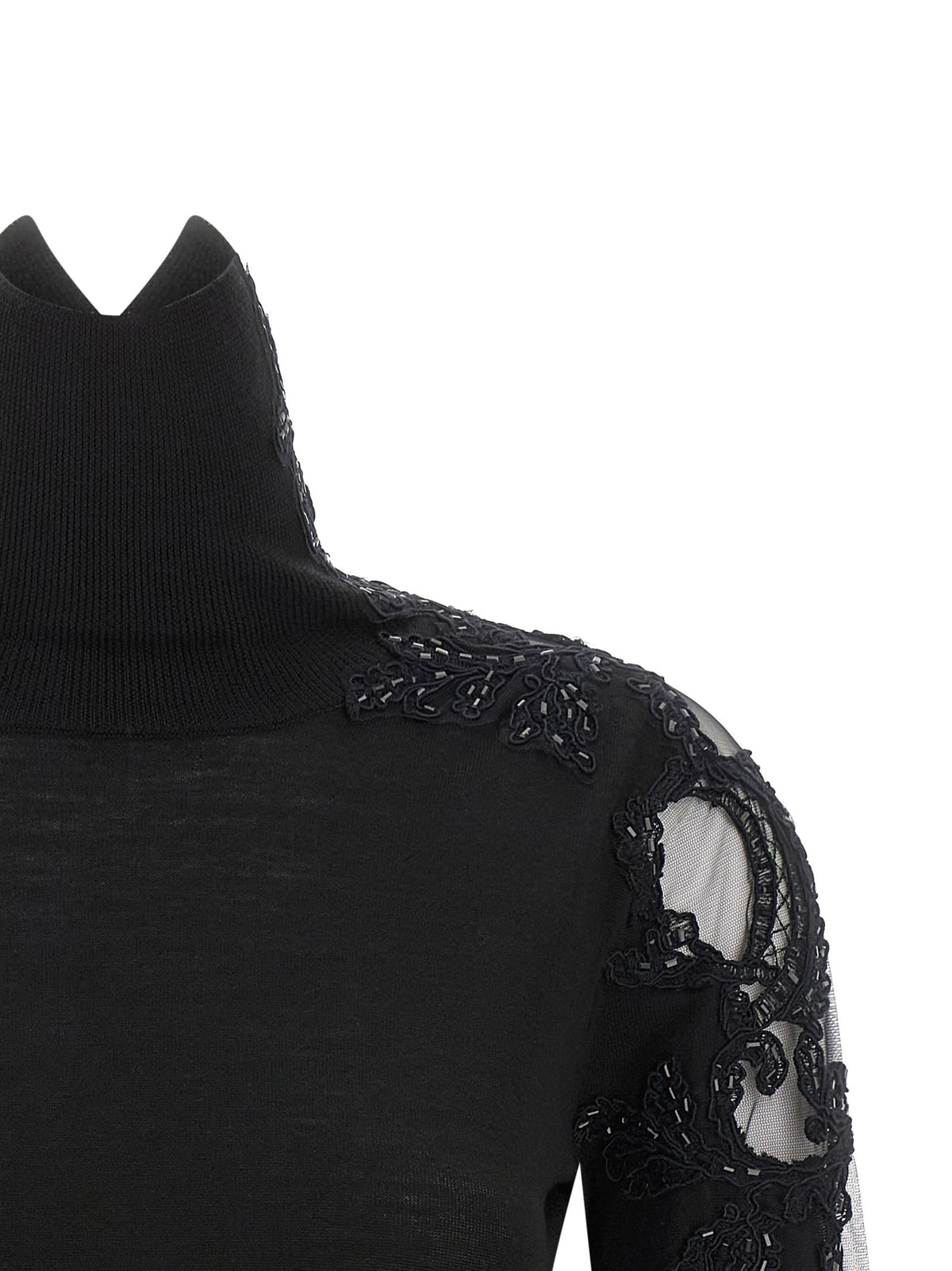 Ermanno Scervino High Neck Black, view 3