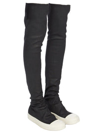 DRKSHDW Women's High Sock Sneaks Boot Black