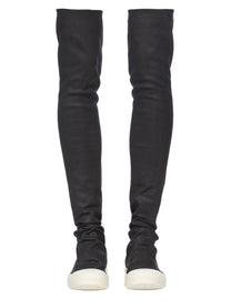 DRKSHDW Women's High Sock Sneaks Boot Black