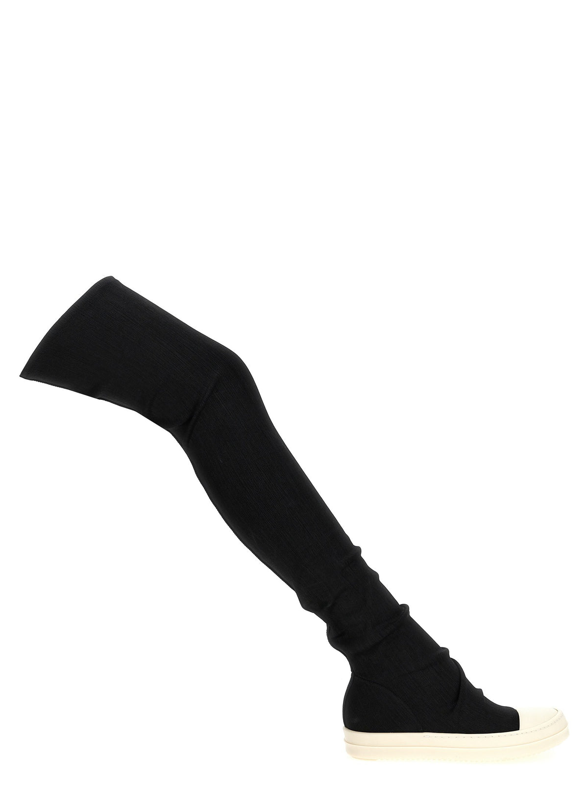 DRKSHDW High Sock Sneaks Denim Boots Black