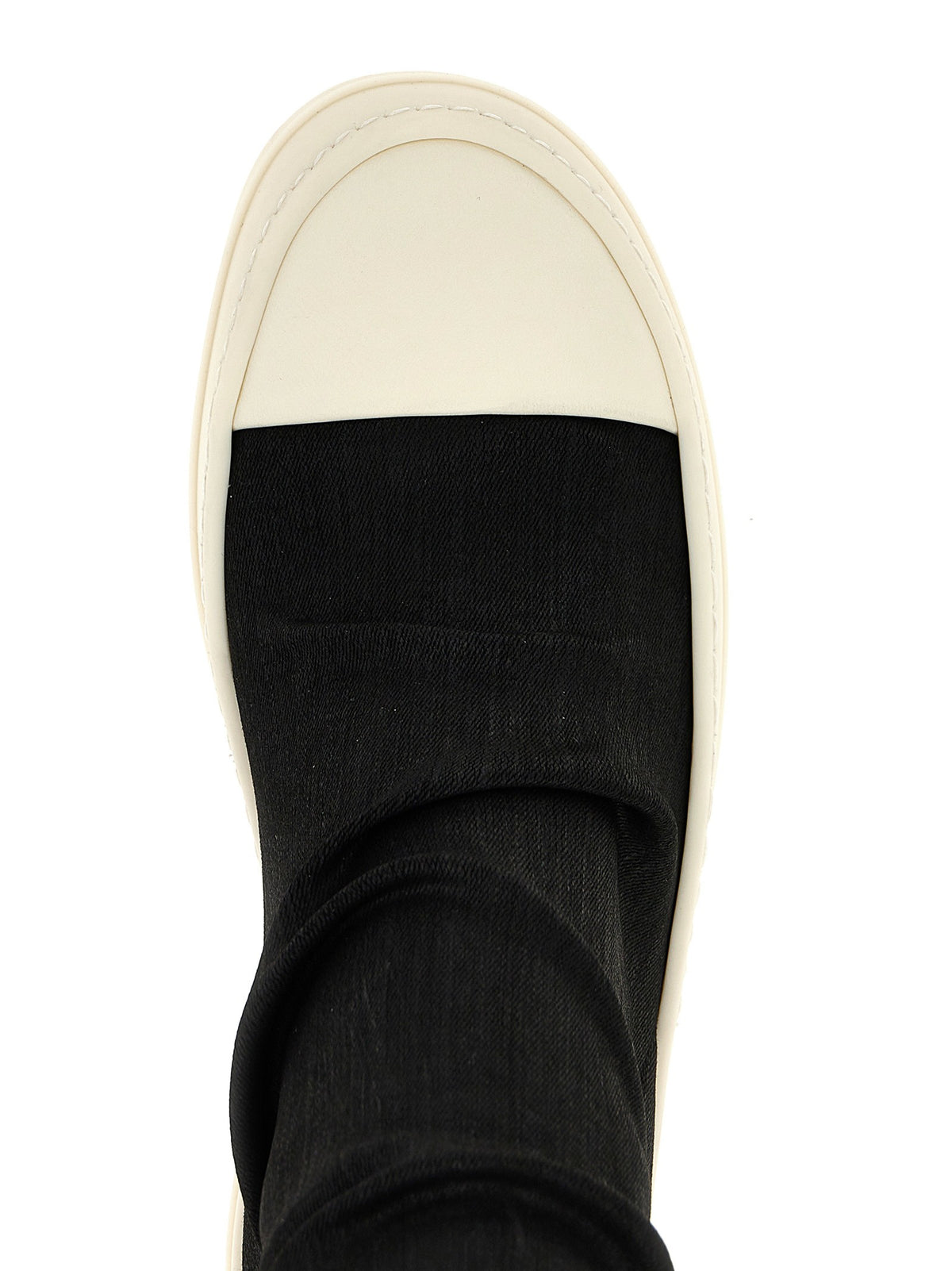 DRKSHDW High Sock Sneaks Denim Boots Black