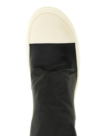 Rick Owens High Stocking Sneaks Boots Black
