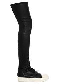 Rick Owens High Stocking Sneaks Boots White