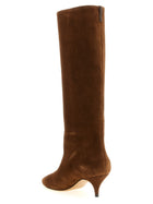 Fabiana Filippi High Suede Boots Brown, view 3