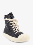 DRKSHDW Men's High Top Leather Sneaks Black, view 2