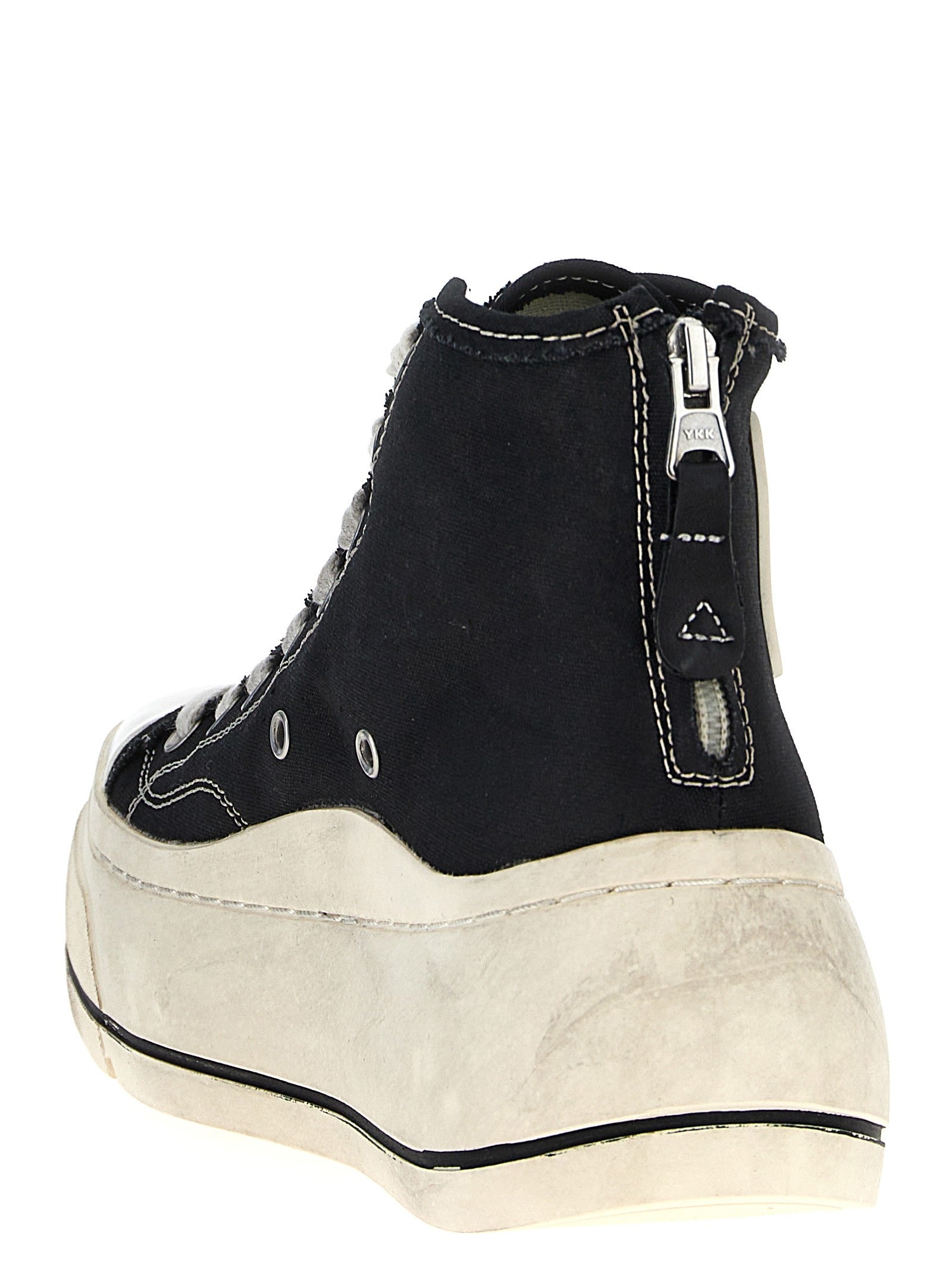 R13 High Top Sneakers White