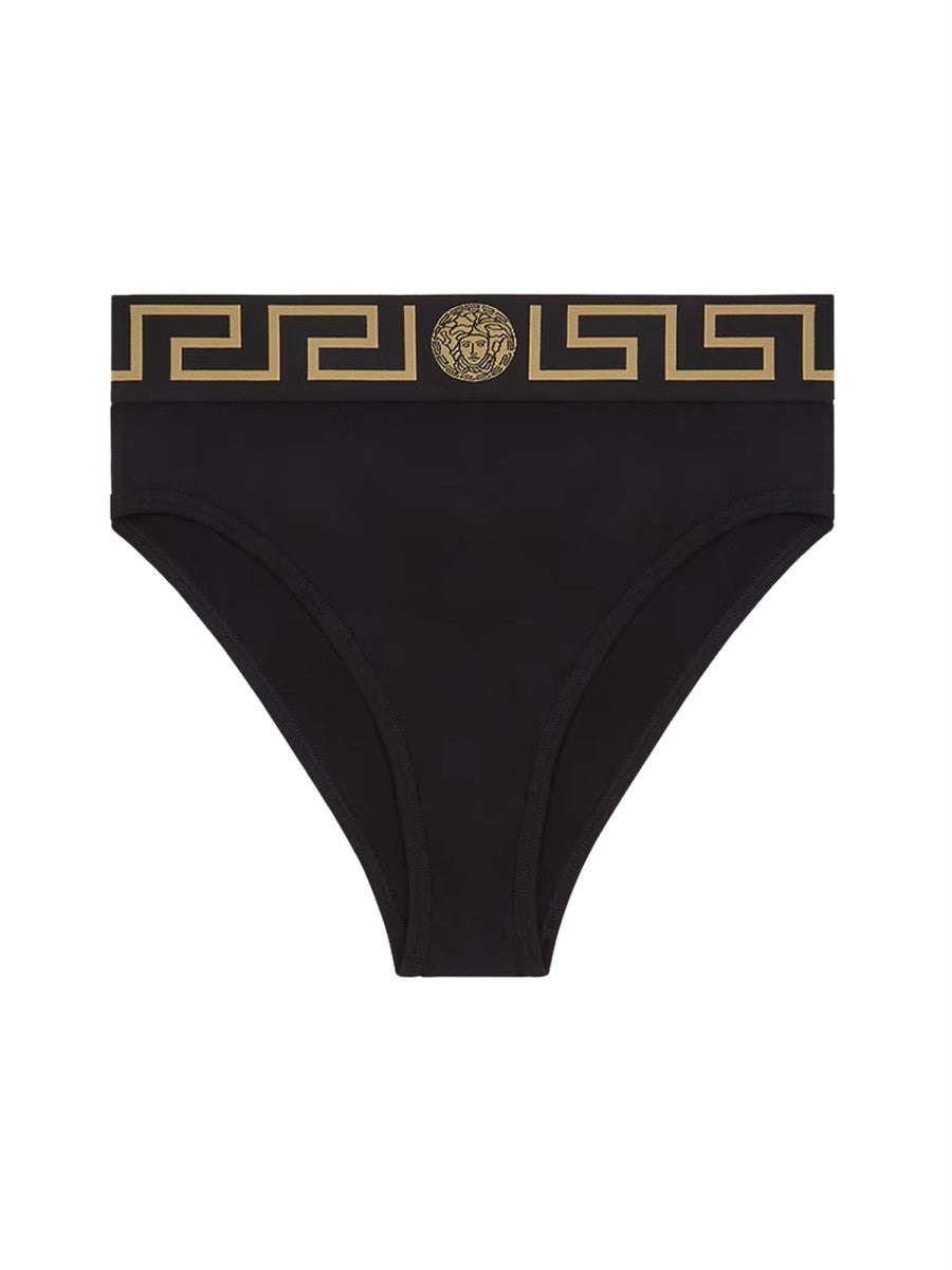Versace Women's High Waist Briefs Black Versace