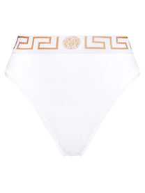 Versace Women's High Waist Briefs White