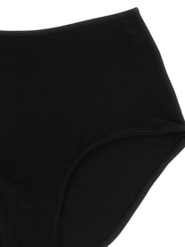 Norma Kamali High Waist Briefs Black
