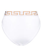 Versace Women's High Waist Briefs White, view 2