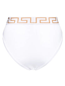 Versace Women's High Waist Briefs White