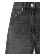 Peserico High Waist Jeans Grey