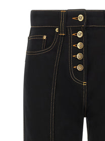 Versace High Waist Jeans Black, view 3