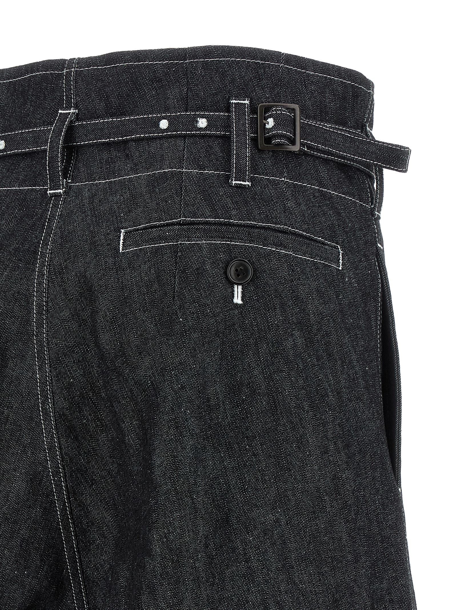 Junya Watanabe High Waist Jeans Black