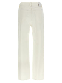 Toteme High Waist Jeans White