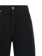 Brunello Cucinelli High Waist Jeans Black, view 3