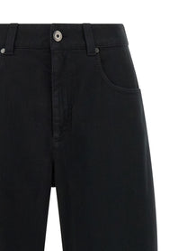 Brunello Cucinelli High Waist Jeans Black, view 3