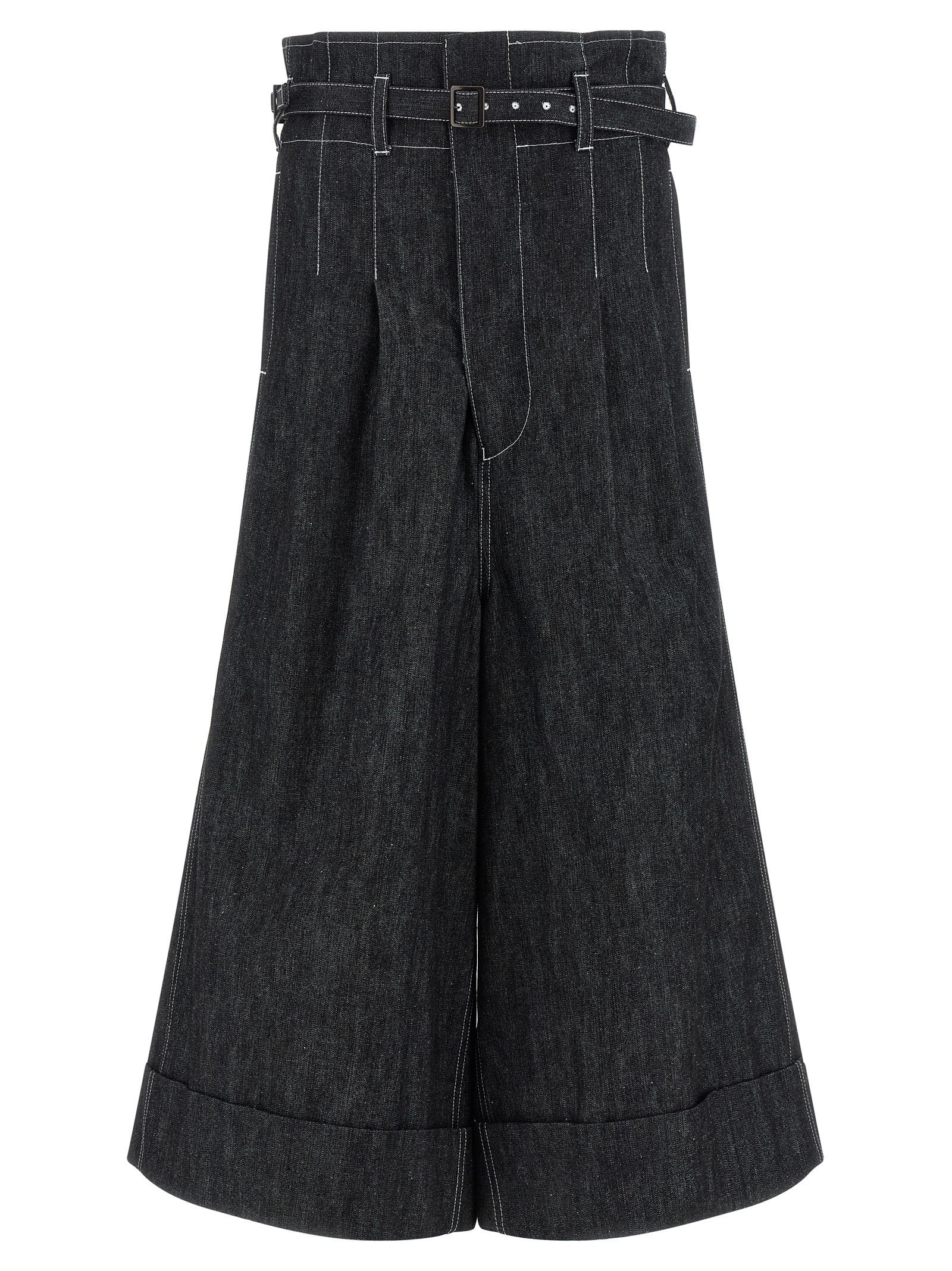 Junya Watanabe High Waist Jeans Black