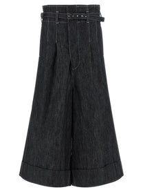 Junya Watanabe High Waist Jeans Black