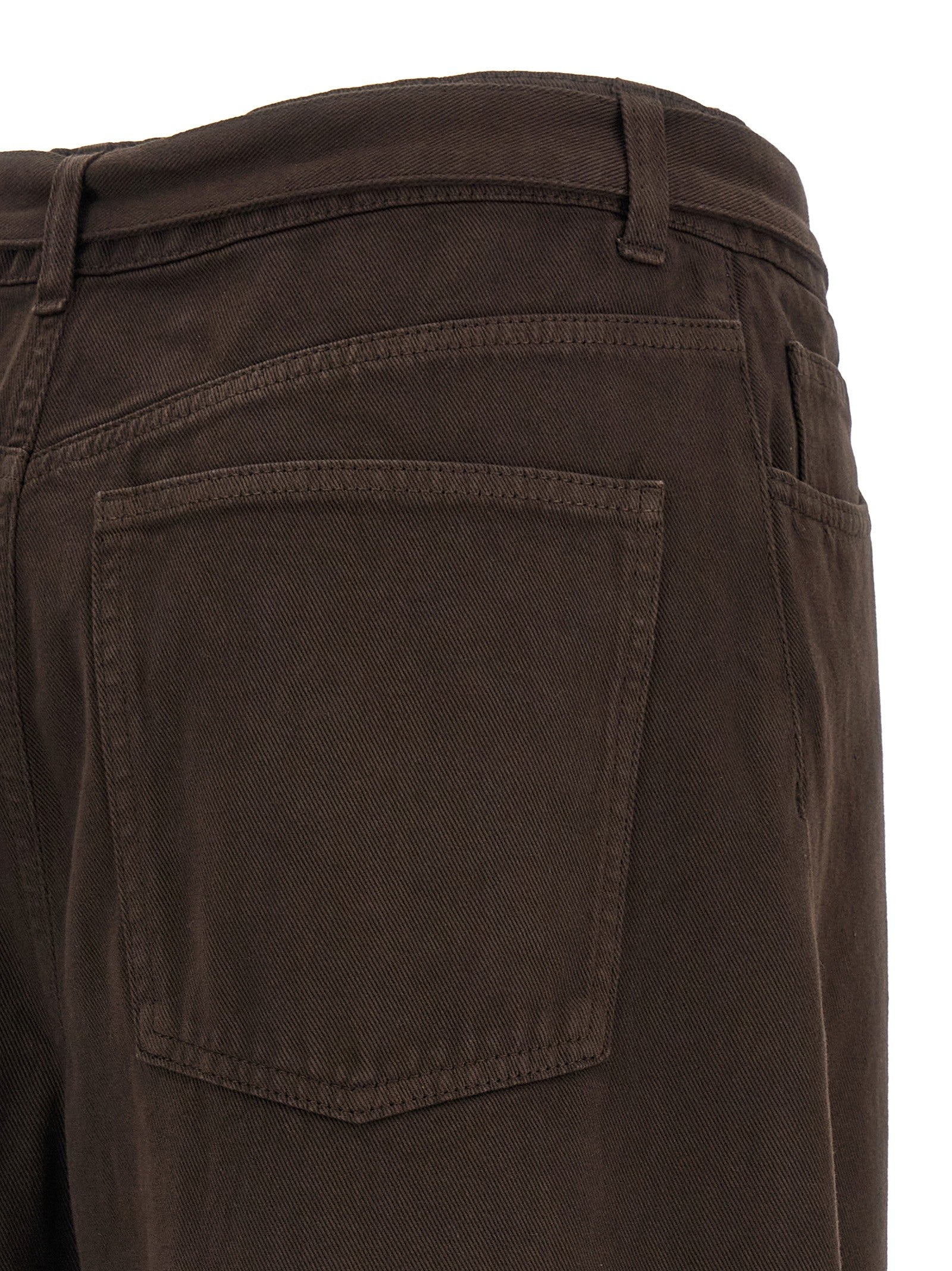 TWINSET High Waist Jeans Brown