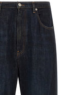 MM6 Maison Margiela High Waist Jeans Blue, view 3