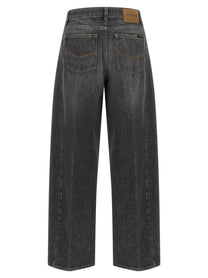 Peserico High Waist Jeans Grey
