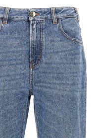 Chloé High Waist Jeans Blue