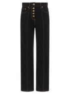 Versace High Waist Jeans Black