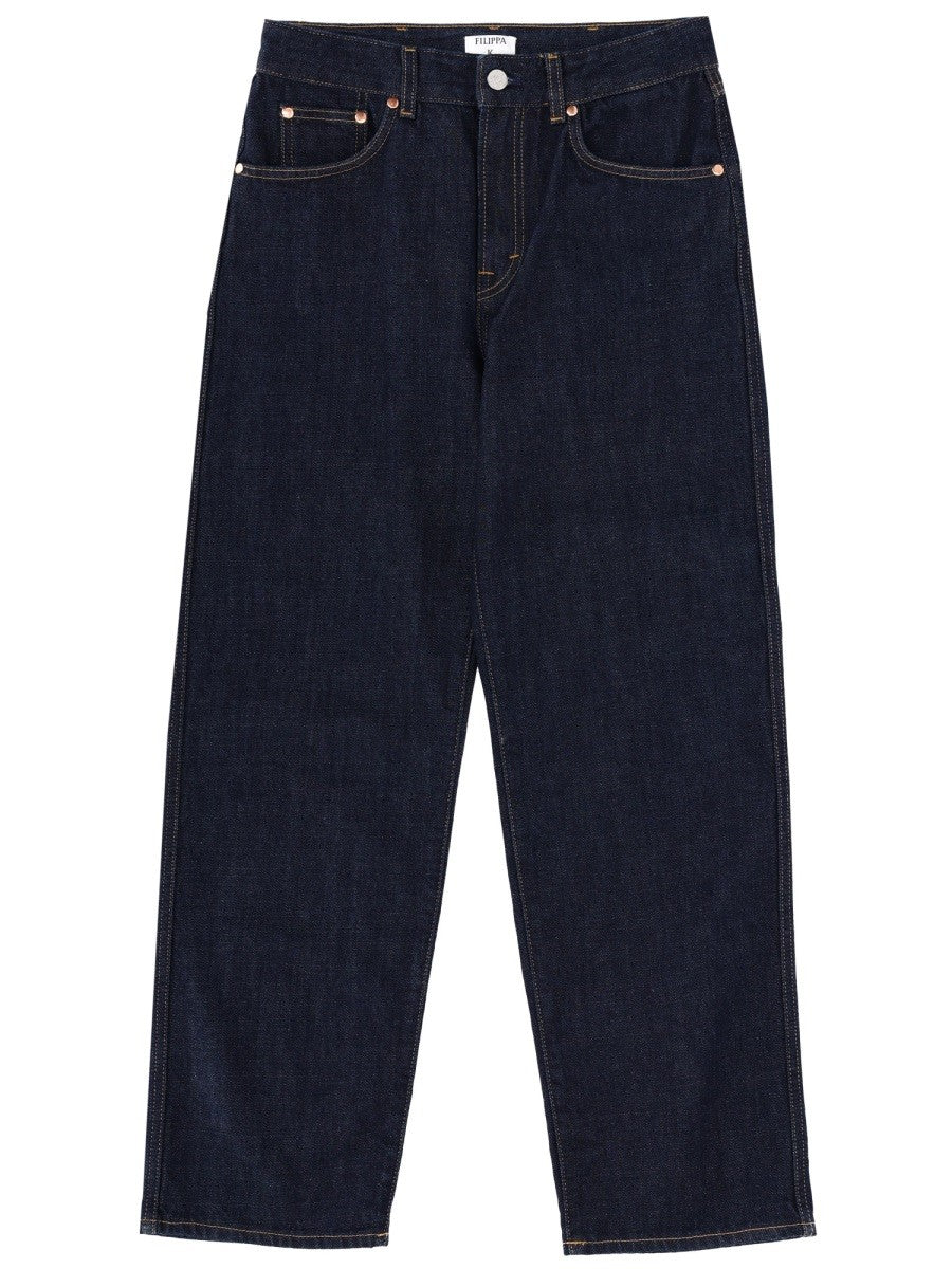 Filippa K Women's High Waist Jeans Blue