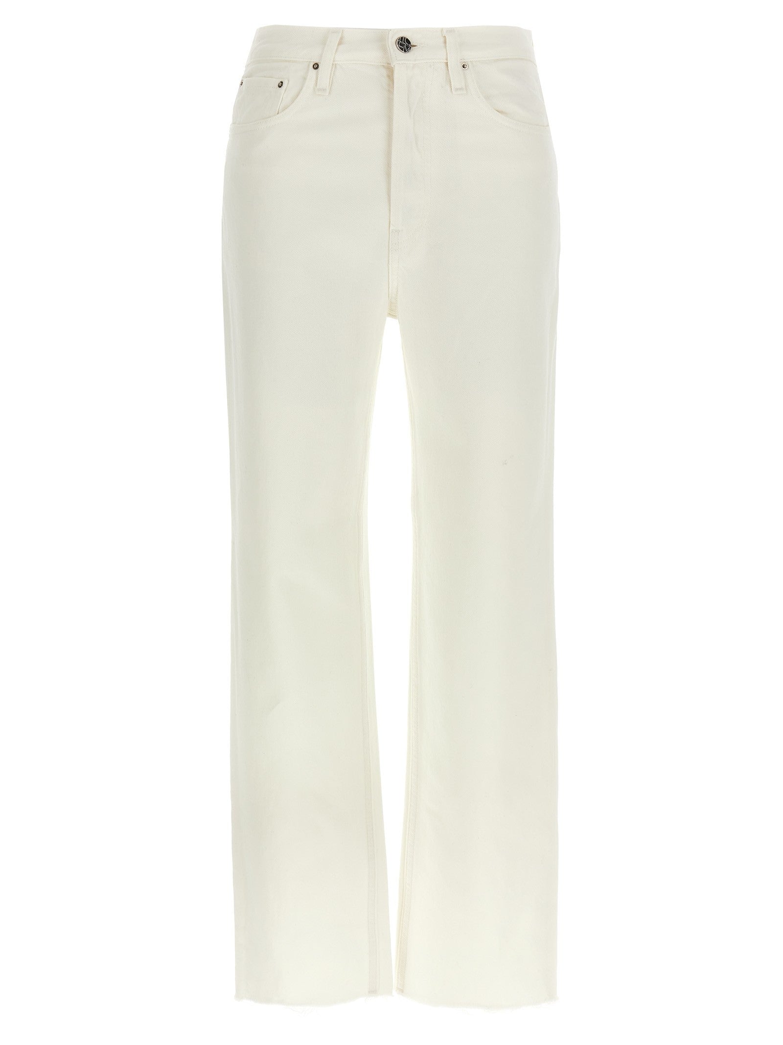 Toteme High Waist Jeans White