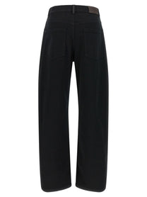 Brunello Cucinelli High Waist Jeans Black, view 2