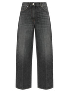 Peserico High Waist Jeans Grey