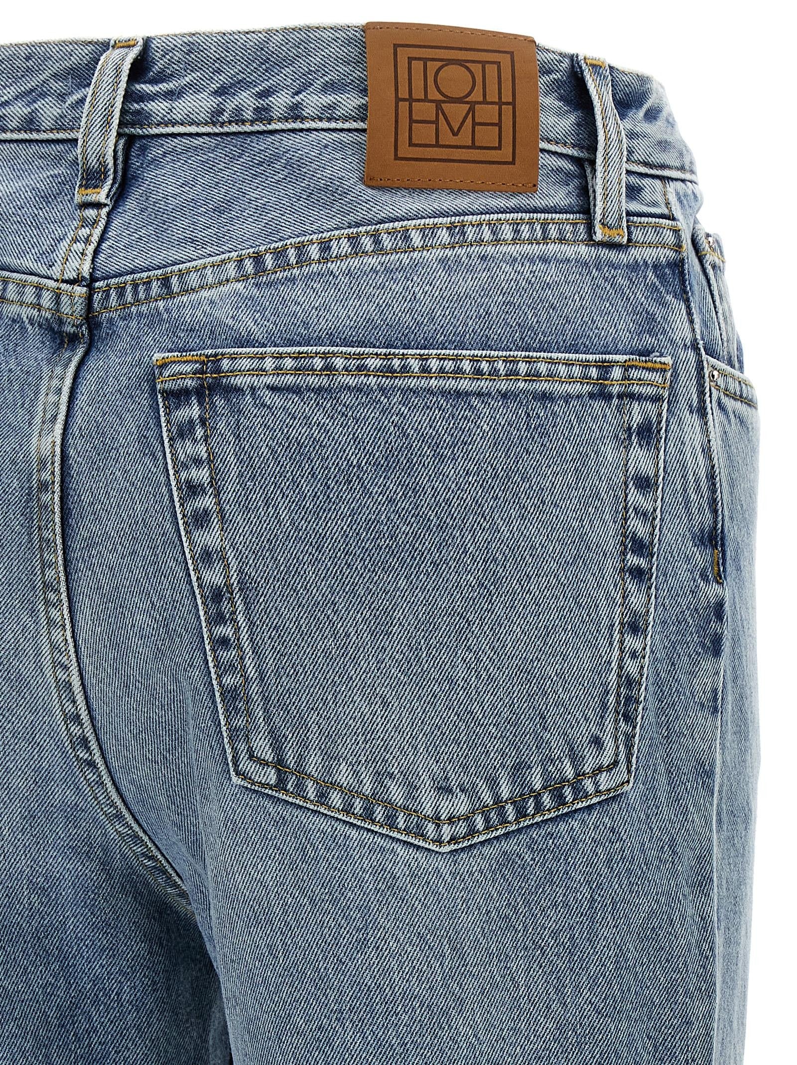 Toteme High Waist Jeans Blue