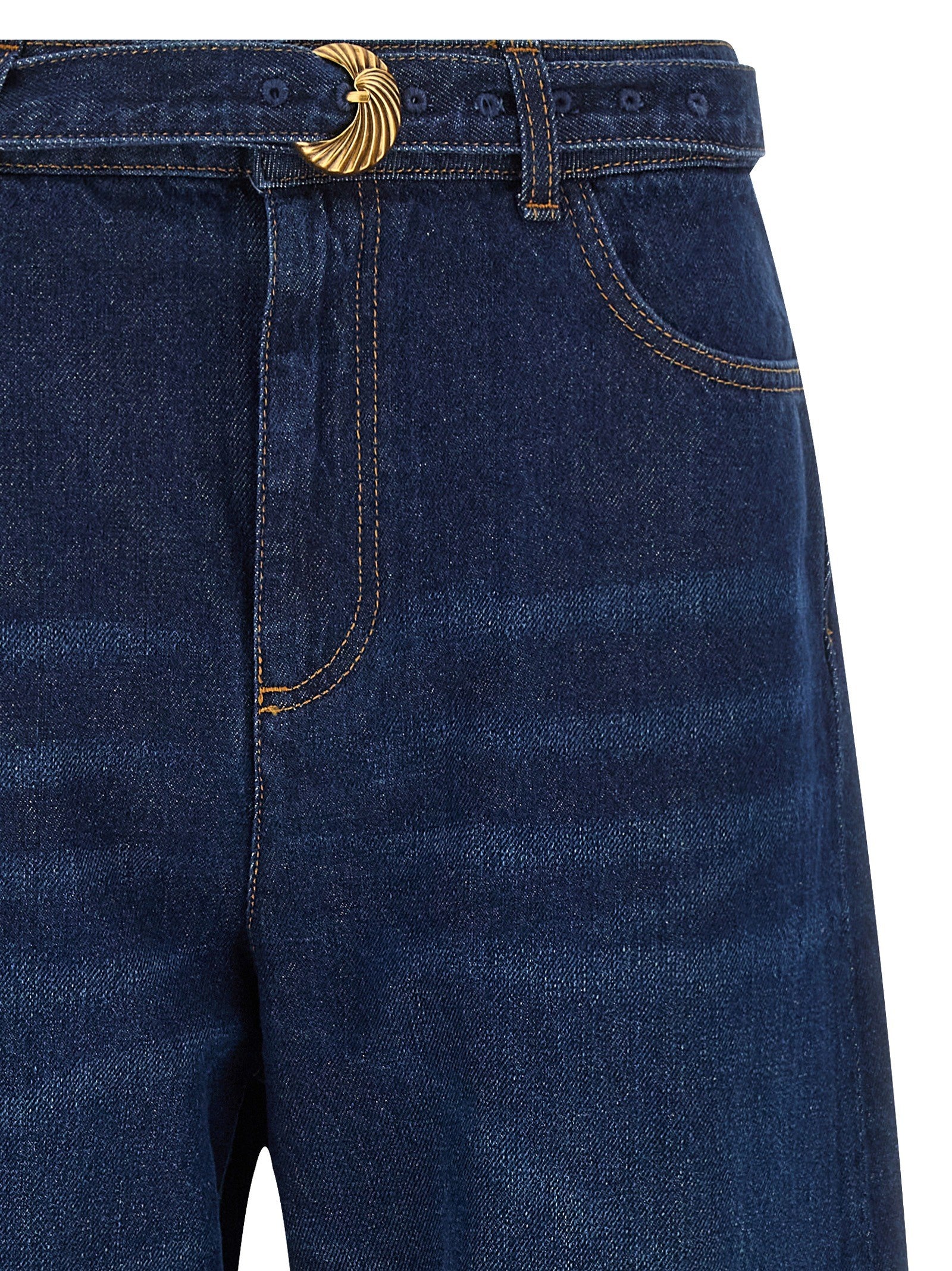 Twin Set High Waist Jeans Blue
