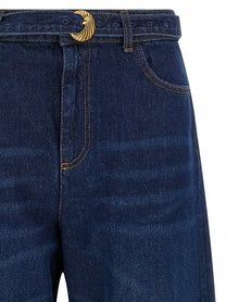 Twin Set High Waist Jeans Blue