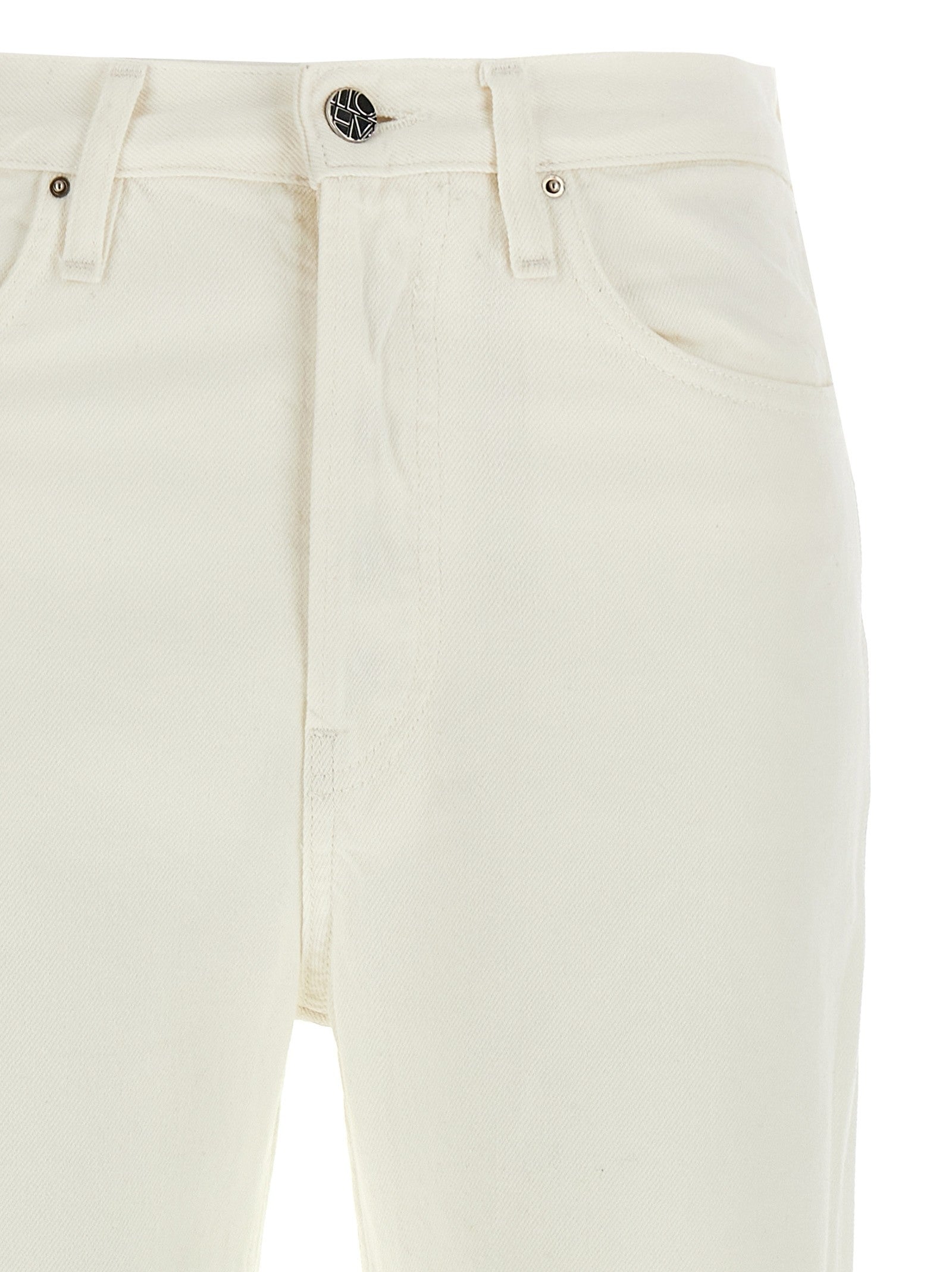 Toteme High Waist Jeans White