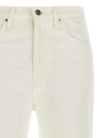 Toteme High Waist Jeans White