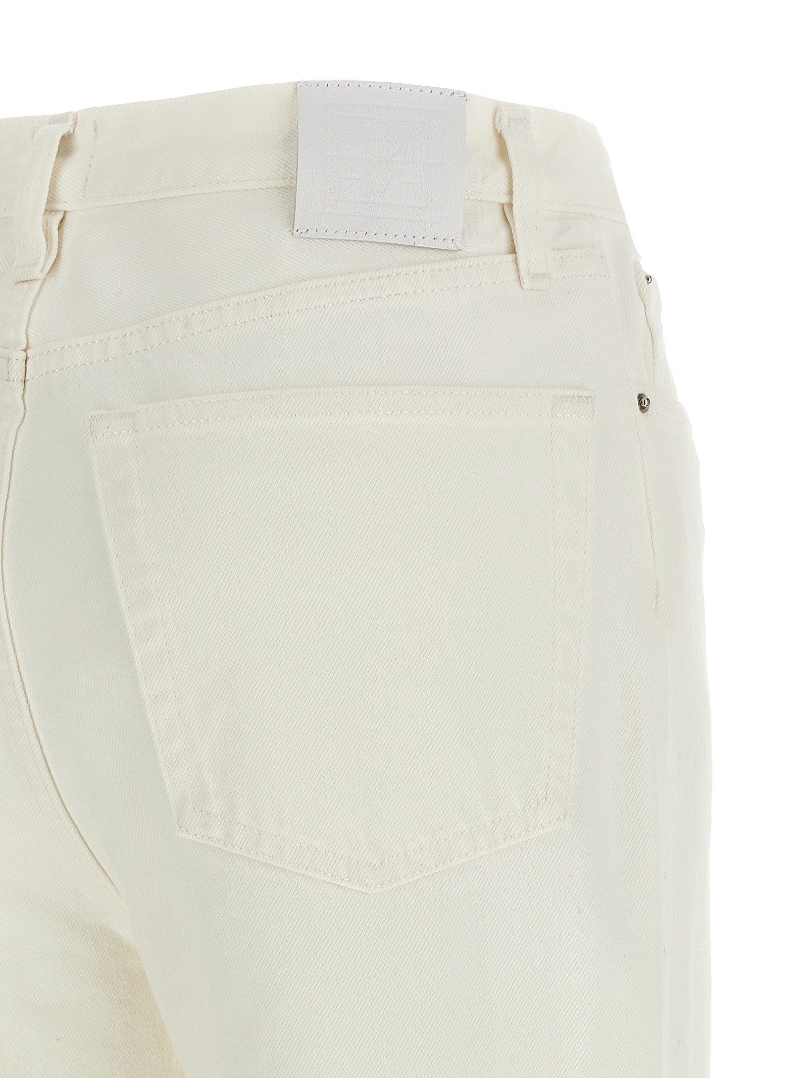 Toteme High Waist Jeans White