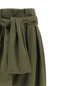 Balmain High Waist Pants Green