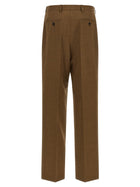 PRADA High Waist Pants Brown, view 2
