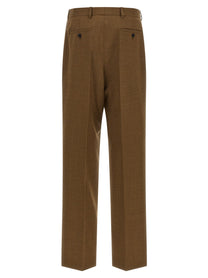 PRADA High Waist Pants Brown