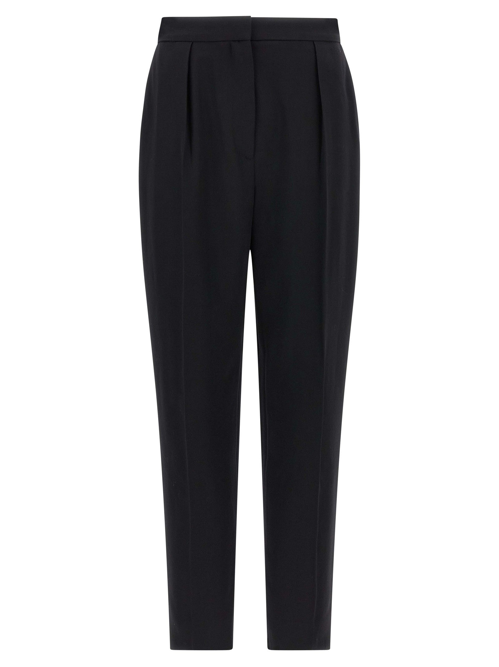 Balmain High Waist Pants Black